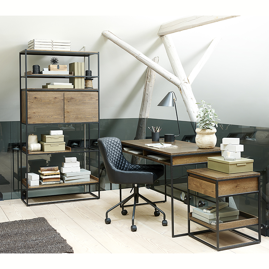 40833020 Шкаф книжный , rivoli, 90х38х180 см Unique Furniture  - Вид №3