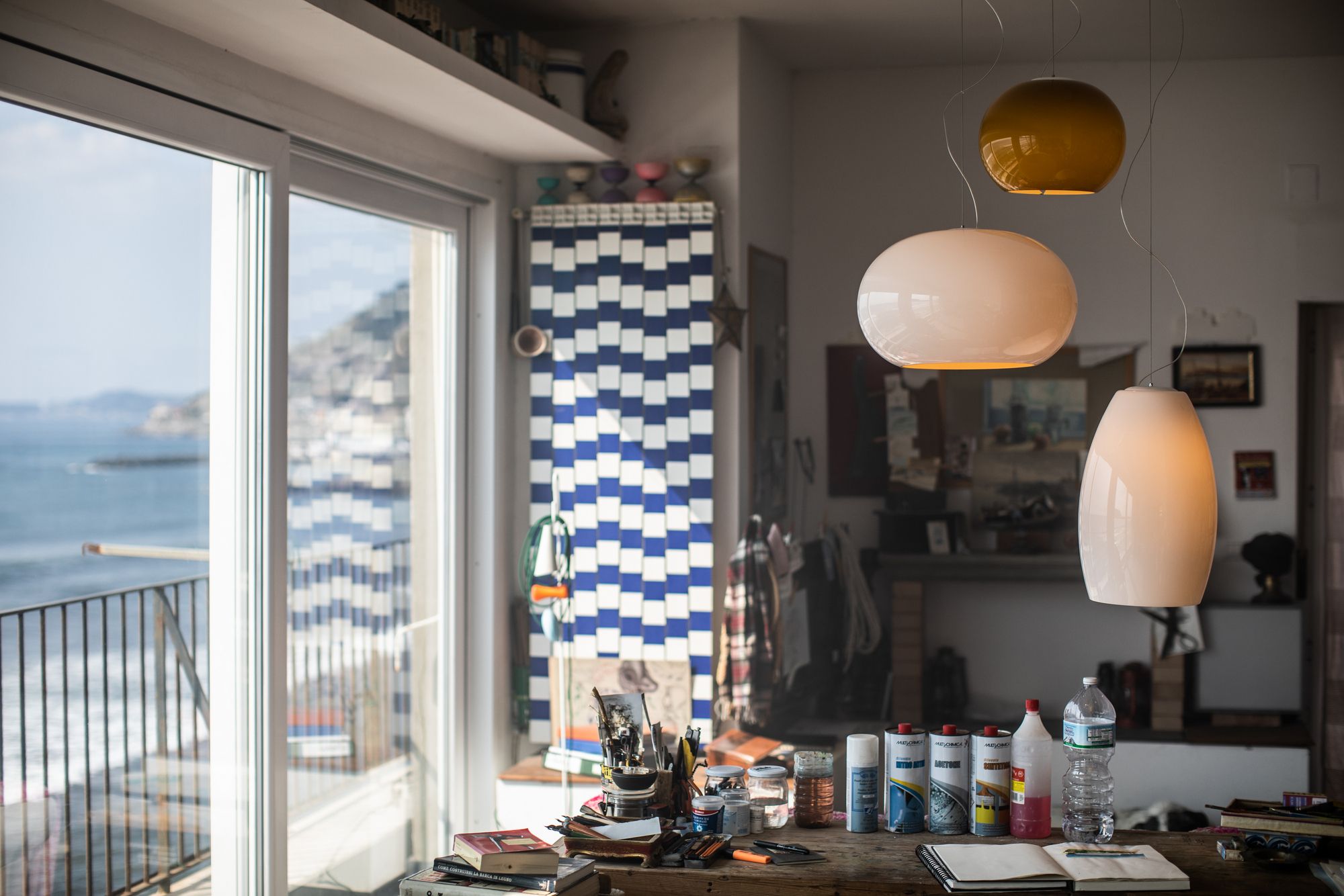 Выдувное стекло светодиодный подвесной светильник Foscarini Buds ARCH-00126342 - Вид №3