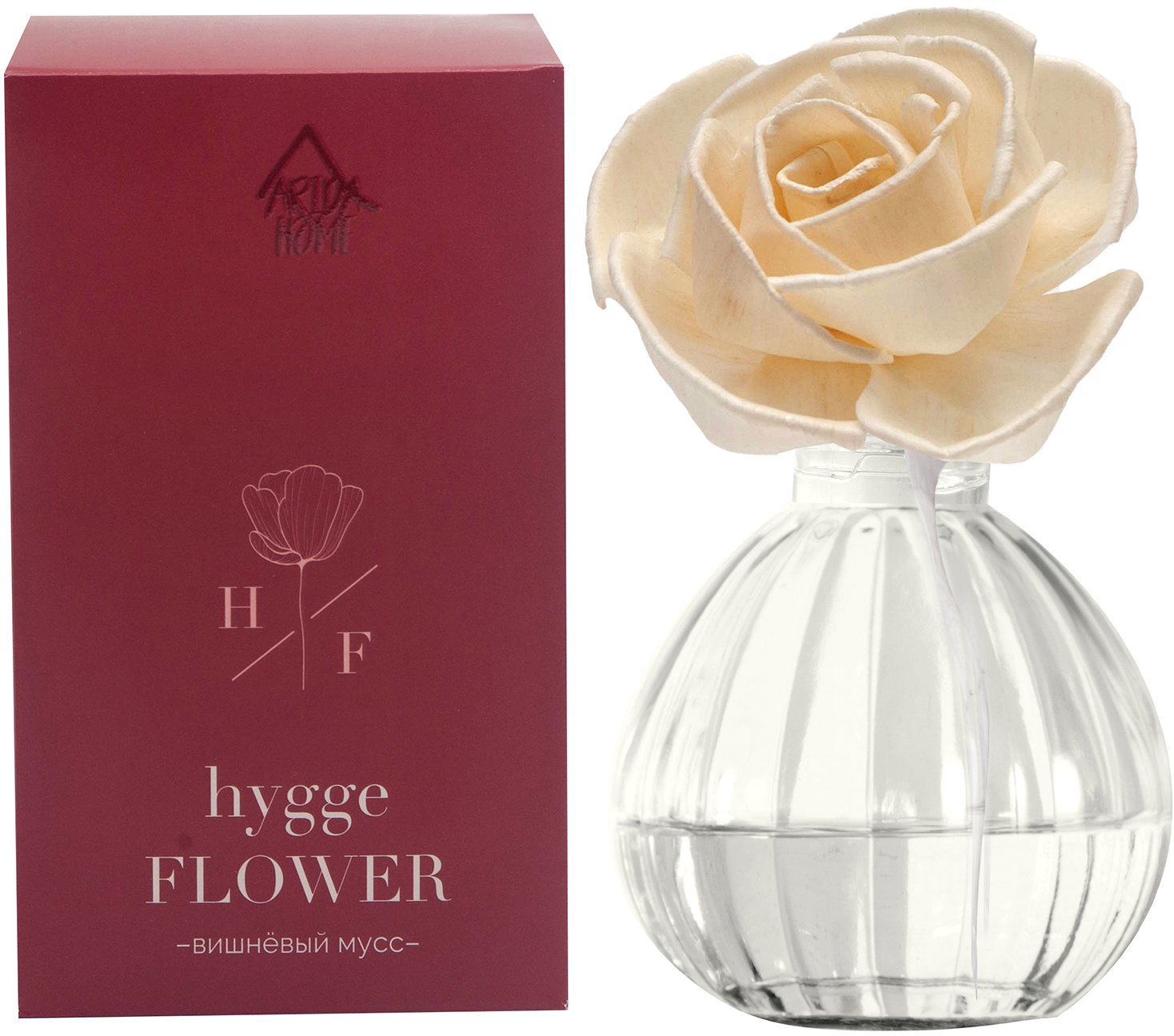 84180723 Ароматизатор воздуха Hygge Flower Вишневый мусс 50 мл STLM-0046982 ARIDA HOME