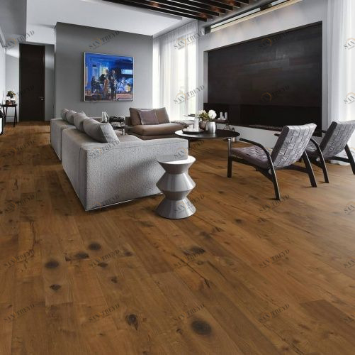 Паркетная доска Kahrs Дуб Кратер 4500200037