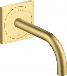 38119950 Электронный смеситель для раковины, скрытого монтажа, настенный, с изливом 165 мм AXOR UNO