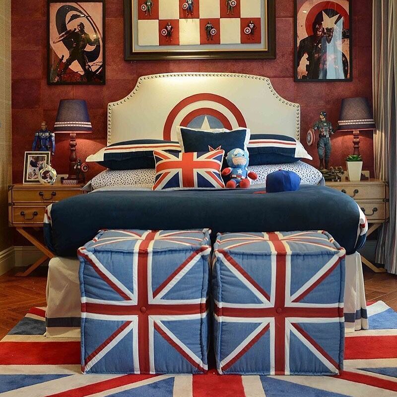 Ковер Union Jack classic 160х230 DOLLY CAPRETS ДИЗАЙНЕРСКИЕ, UNION JACK 015286 Красный;синий  - Вид №2