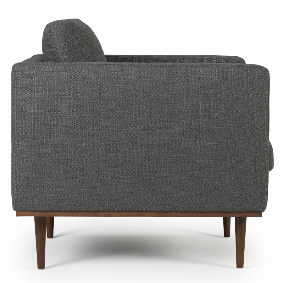 Кресло Vigo, дуб/орех, темно-серое Kragelund 37201208161 - Вид №3