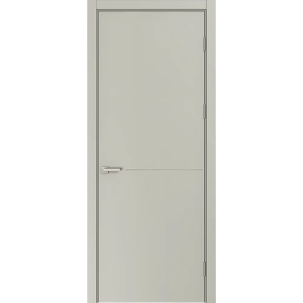 Дверь межкомнатная глухая Николь 90x220 см эмаль цвет шелк с замком и без петель 89464736 STLM-2135326 BELWOODDOORS 