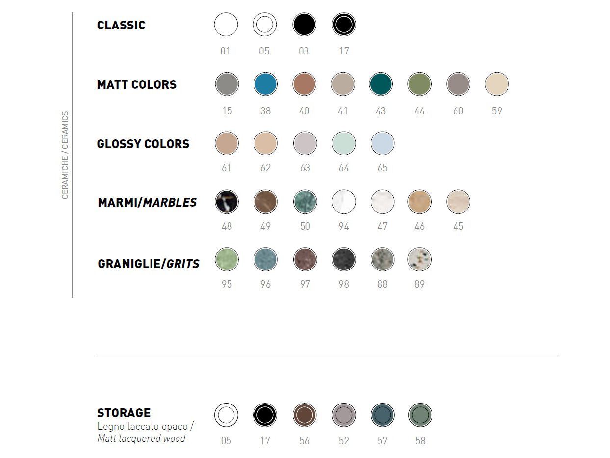 Деревянный напольный умывальник с дверцами ArtCeram OPERA ARCH-00038683 - Вид №7