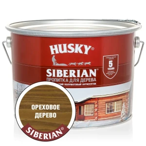 90286456 Антисептик HUSKY 28827 полуматовый орех 9 л STLM-1438946