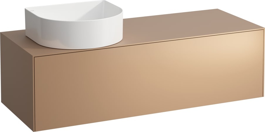 H4054220340401 Шкафчик, 1 ящик, совместим с раковиной-чашей 812340, 812341, 812342, 812343, с отверстием слева LAUFEN PRO - Вид №1