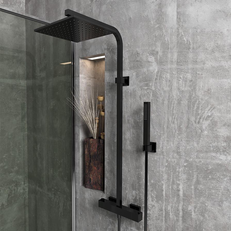 Paini Dax-R 84PQ689TH душевая система с термостатом  - Вид №1