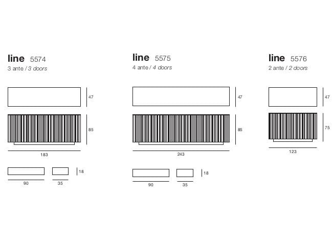 Шкаф с распашными дверями Pacini & Cappellini ARCH-00128190 - Вид №4