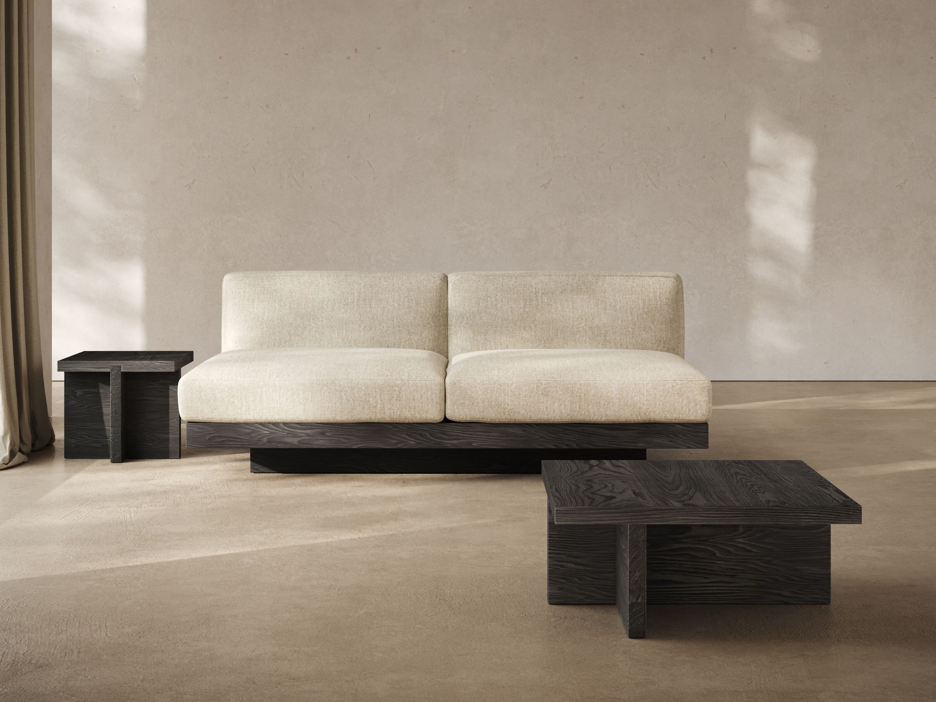 Низкий журнальный столик из дуба Serax Rudolph ARCH-00029582 - Вид №9