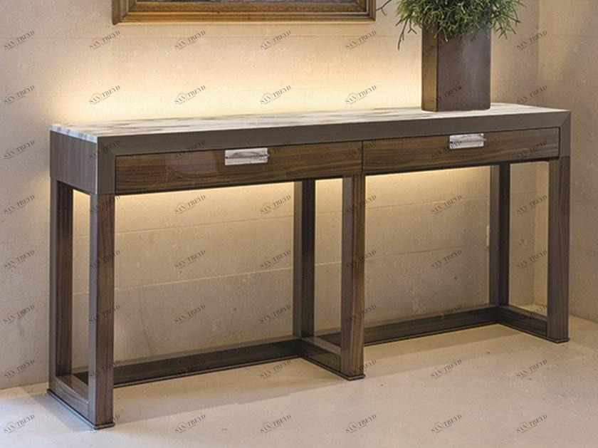 Longhi Прямоугольная консоль из мрамора Loveluxe 2016 – vanity collection Y 723