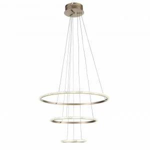Подвесной светильник золотистый ST Luce Cremo SL1501.203.03 ST LUCE ДИЗАЙНЕРСКИЕ, CREMO 00-3890075 Золото