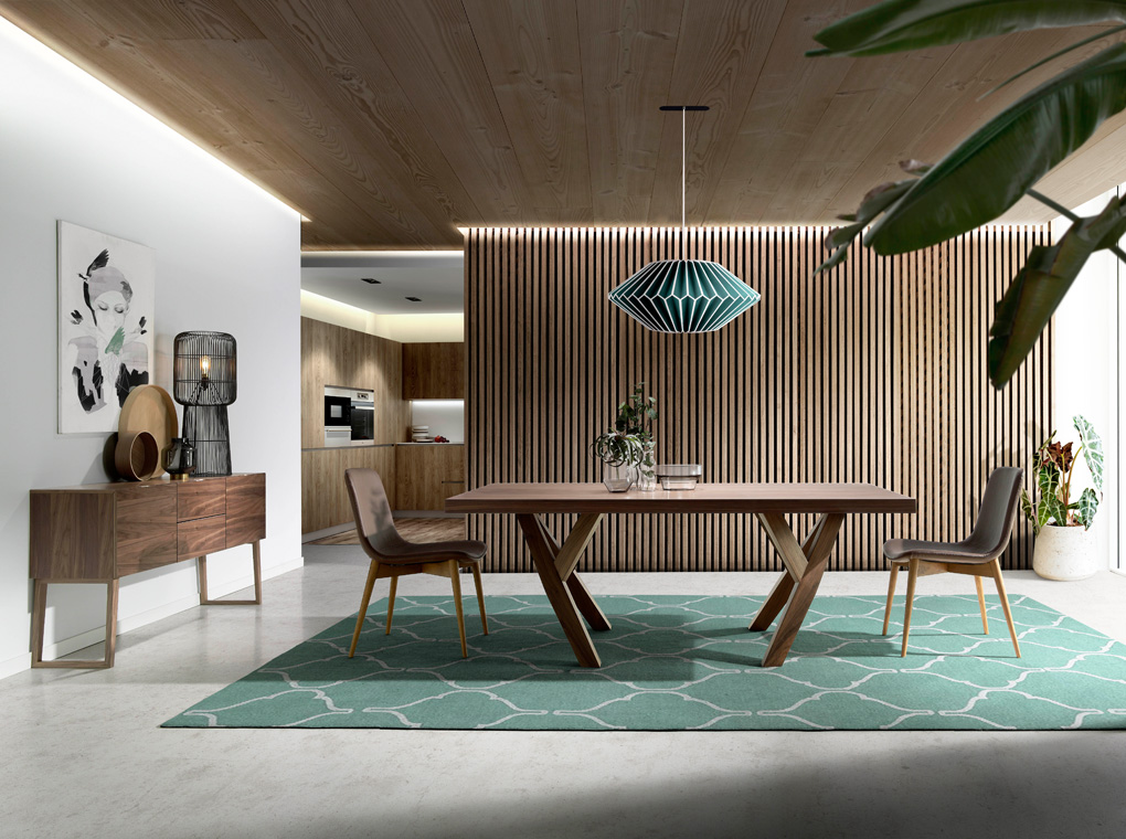 072646 Обеденный стол из массива дерева CPM4273 Angel Cerda  - Вид №1