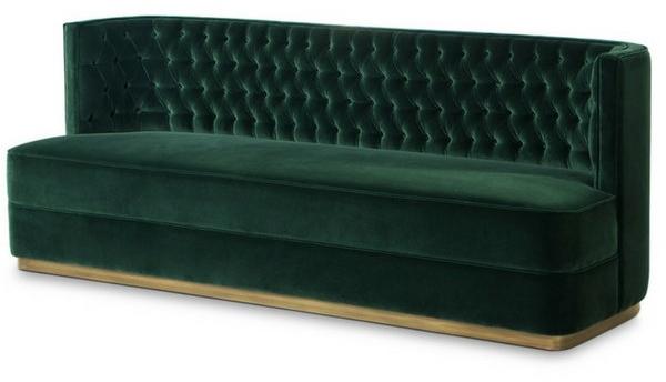 BRABBU Стеганый бархатный диван Bourbon sun-id-1478286 - Вид №2