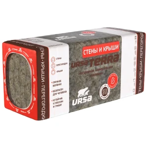 Утеплитель Ursa Стены и крыши 50 мм 7.6 м²
