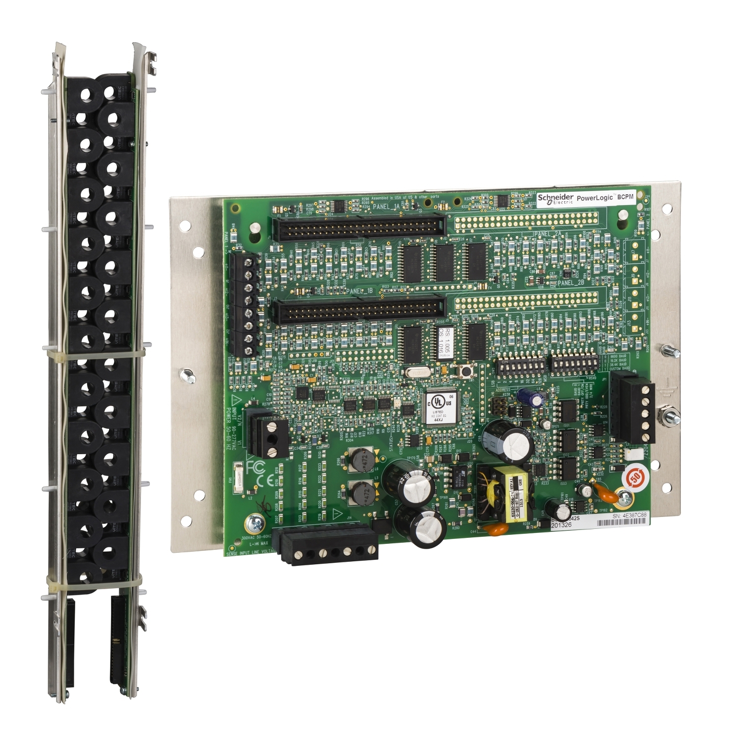 BCPMA084S BCPM тип A на 84 цепи, ТТ 100А, 19мм Schneider Electric PowerLogic 
