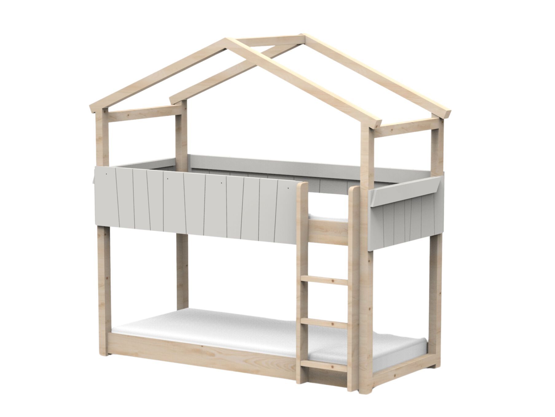 Деревянная двухъярусная кровать Mathy by Bols STAR LIGHT ARCH-00101148 - Вид №1