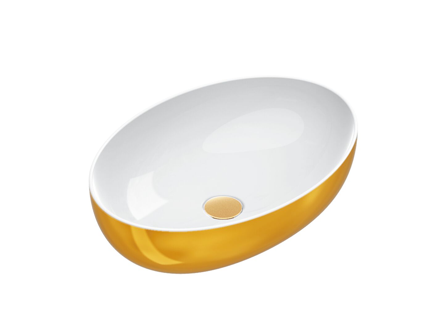 Овальный умывальник с одной столешницей CERAMICA CATALANO сфера ARCH-00112868 - Вид №11