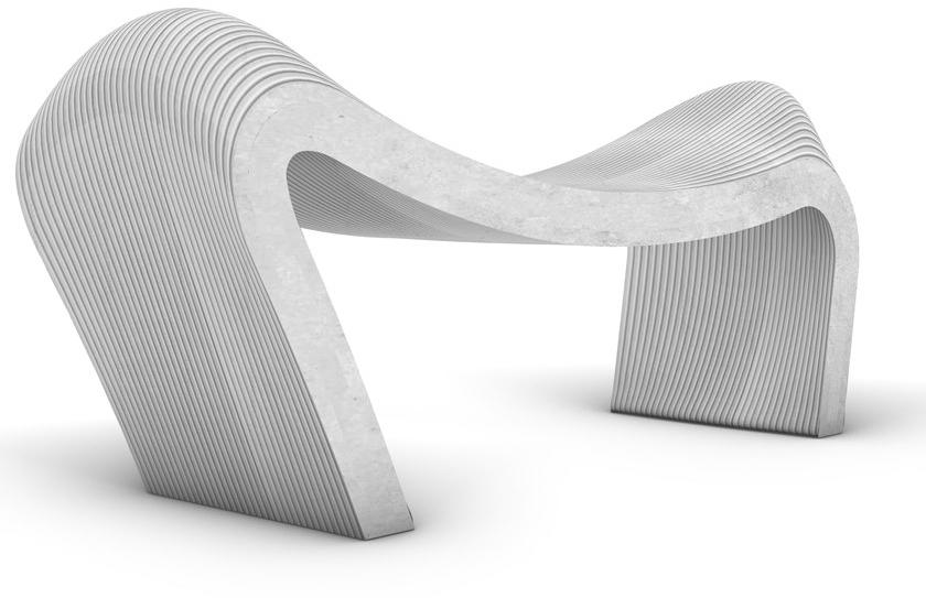 Concreative Бетонная скамья  1903-033  - Вид №2