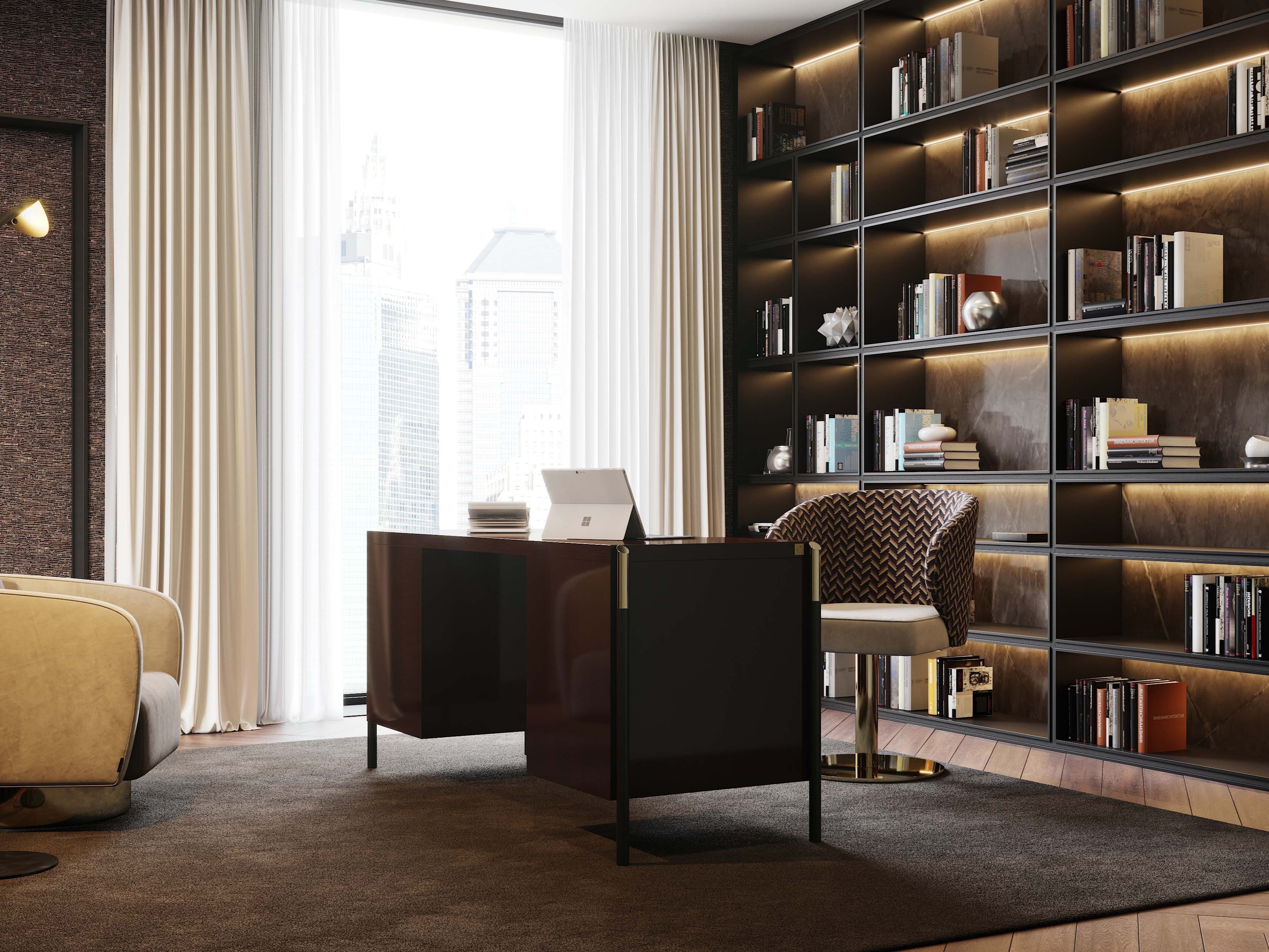 Стол с ящиками Stylish Club His &amp ARCH-00135028 - Вид №5