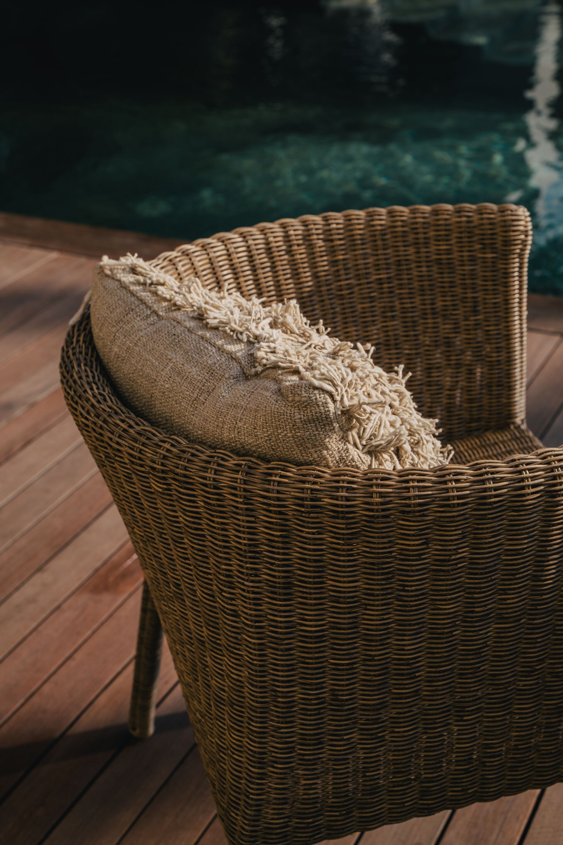 Синтетическое волокно садовое кресло с подлокотниками cbdesign Mirelle ARCH-00113196 - Вид №3