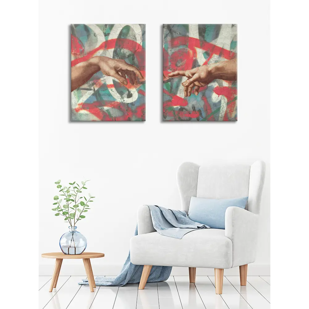 Картина модульная Лофт 45x60 см цвет разноцветный 2 шт POSTERMARKET STLM-2119625 - Вид №5