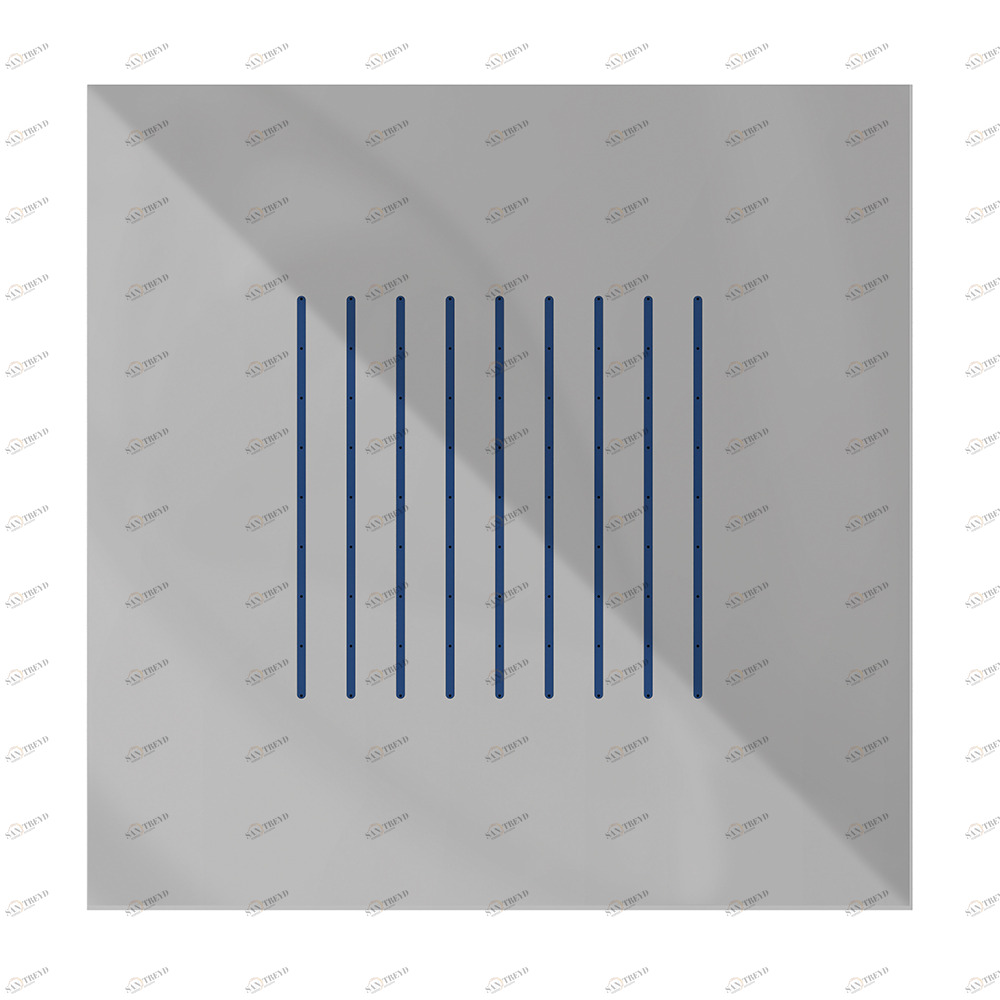 Graffio Квадратная душевая лейка 300 × 300 мм. OW001 