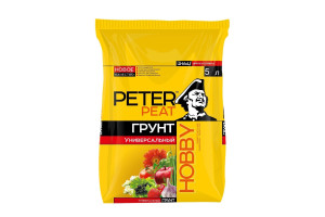 16635998 Универсальный грунт Hobby 5 л Х-11-5 Peter Peat