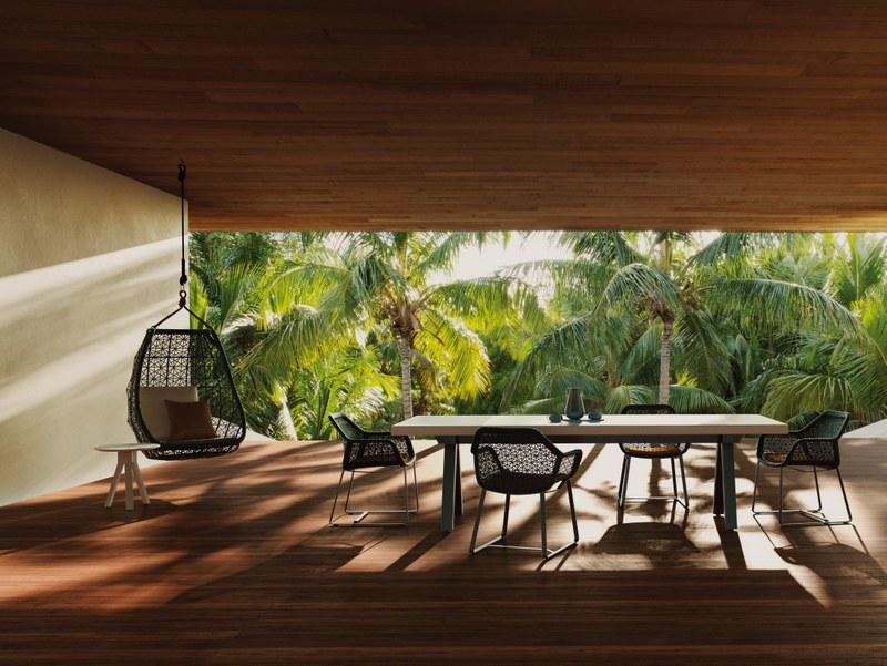 Kettal Садовое кресло из синтетического волокна Maia #65100 / 65151 - Вид №2