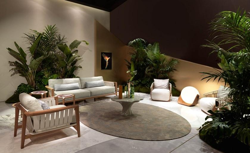 Visionnaire Веревочное садовое кресло с подлокотниками Kathryn sun-id-1405373 - Вид №3