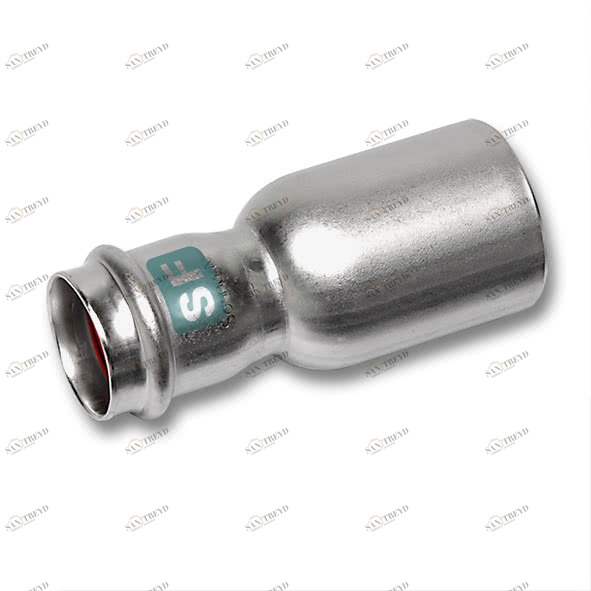6192433518 SANHA 19243 пресс.-фит. без силикона ниппель ВПр-НР, нерж. 35ax18 мм 