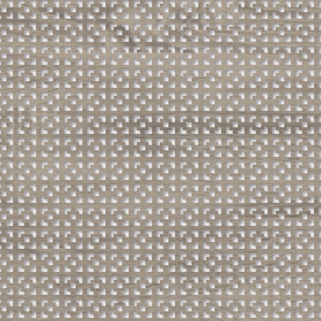 Панель декоративная перфорированная без рамки 1112х512 Дамаско Дуб Винтаж STELLA (2шт) STSR-193 - Вид №1