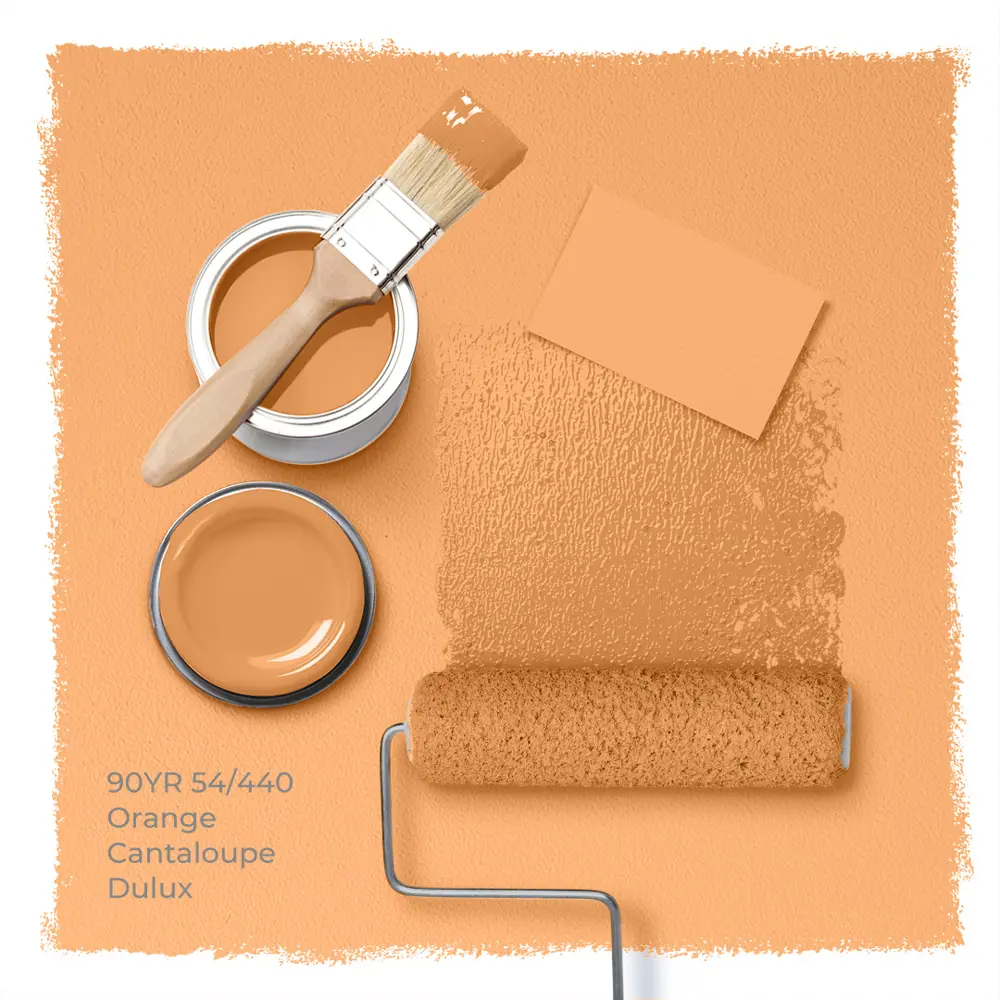 Тестер краски для стен Dulux 90YR 54/440 Orange Cantaloupe 30 мл 84870498 STLM-2137830  - Вид №3