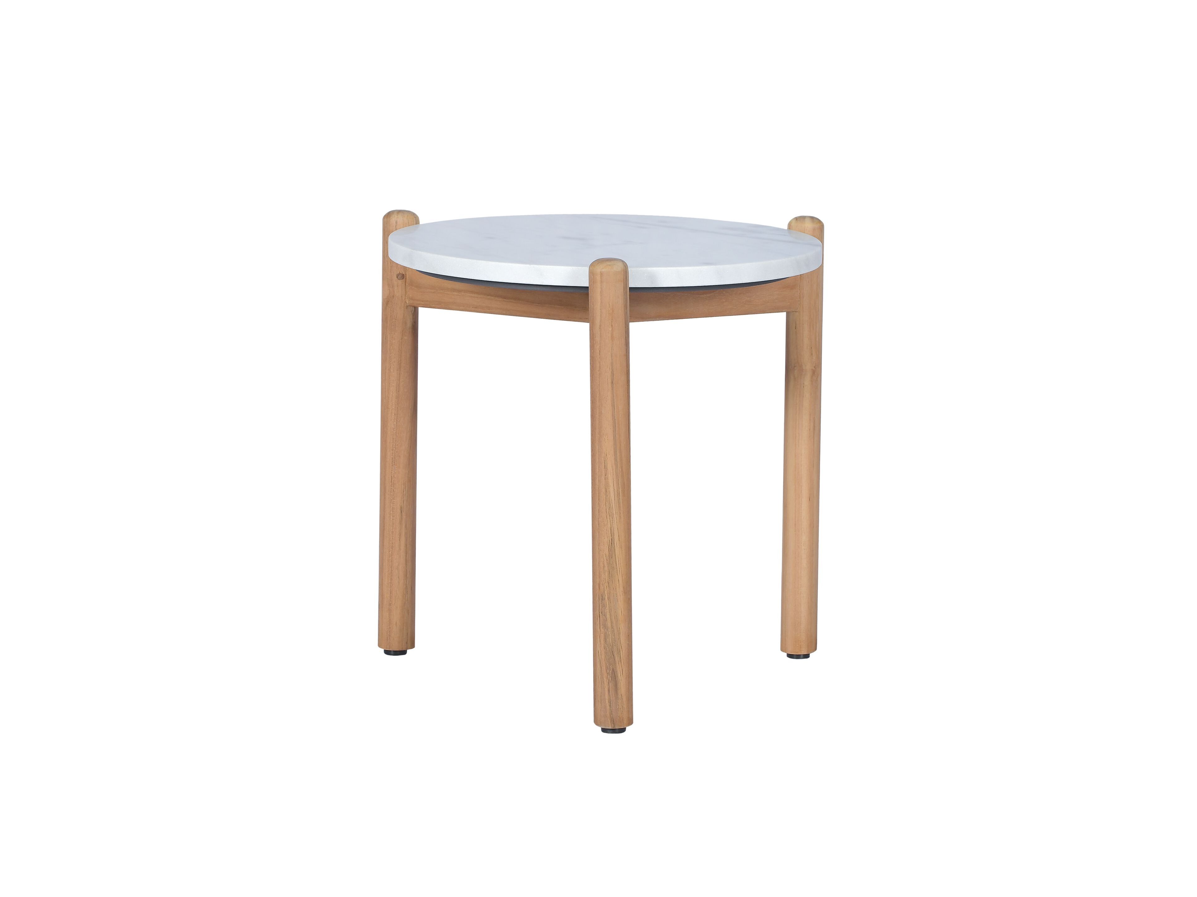 Круглый стол из тикового дерева с керамогранитом cbdesign Stylo ARCH-00008265 - Вид №11