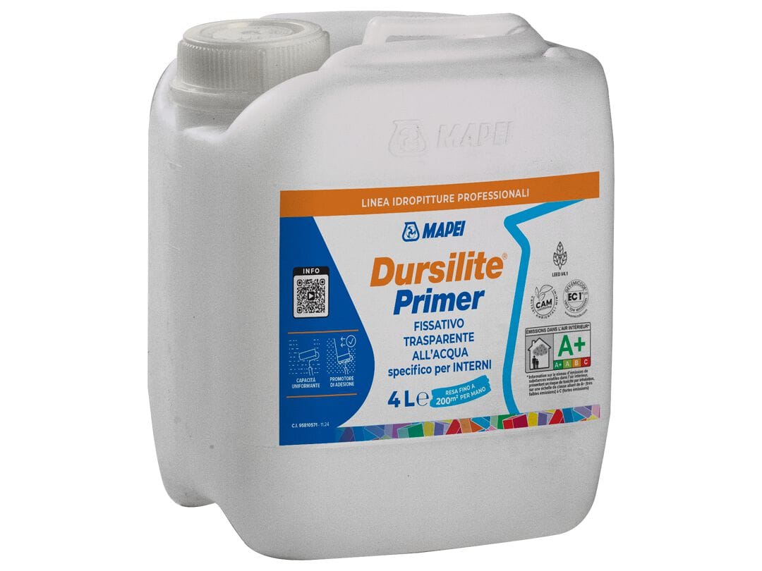 Грунтовка на основе синтетических смол в водной дисперсии MAPEI DURSILITE PRIMER ARCH-00009538 - Вид №1