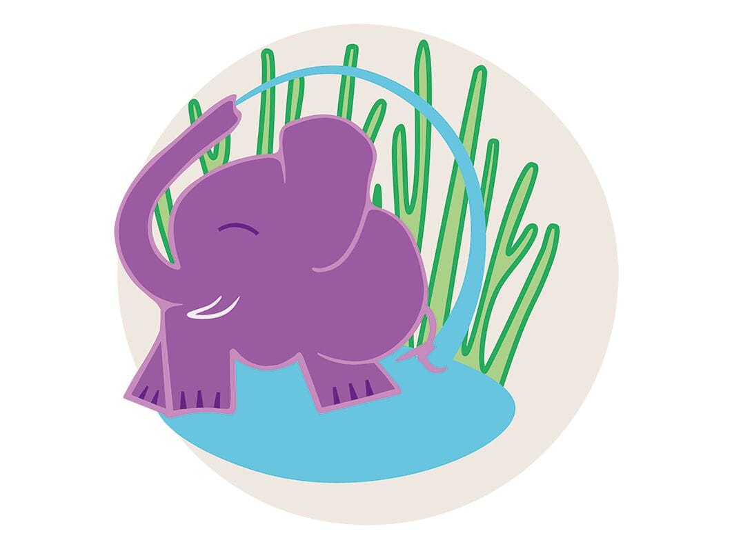 Круглый хлопковый коврик для детей Un Tapis à Paris Children ARCH-00122505