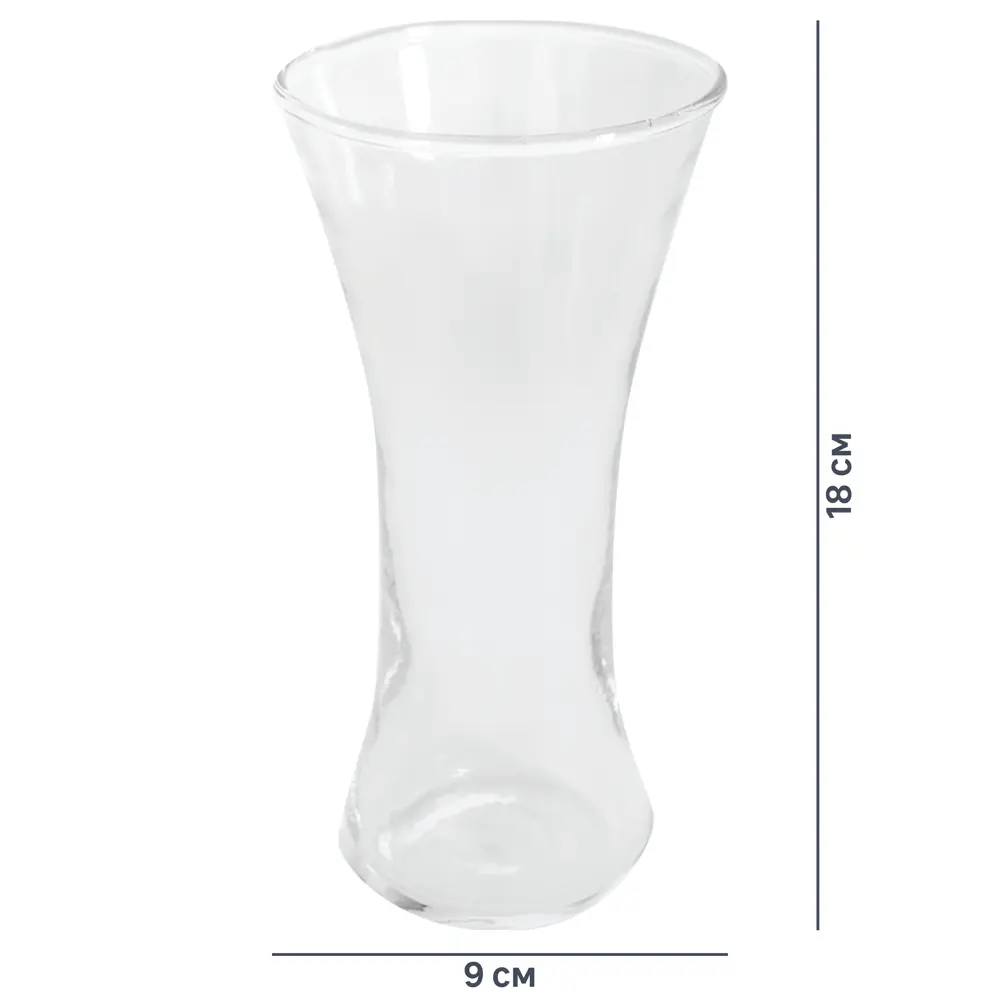 Santreyd Ваза «Весна 2» — прозрачная стеклянная для цветочных композиций 82223422 STLM-0022302 - Вид №5