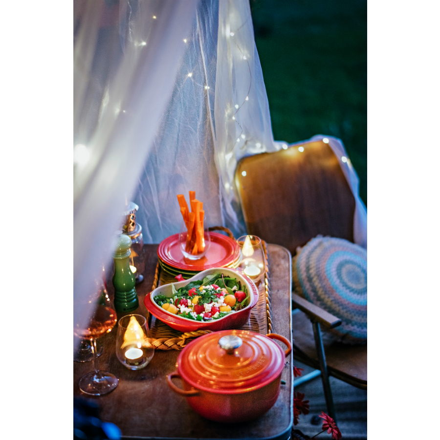 Кастрюля чугунная Le Creuset, Ø24 см, оранжевая 21177240902430 - Вид №7