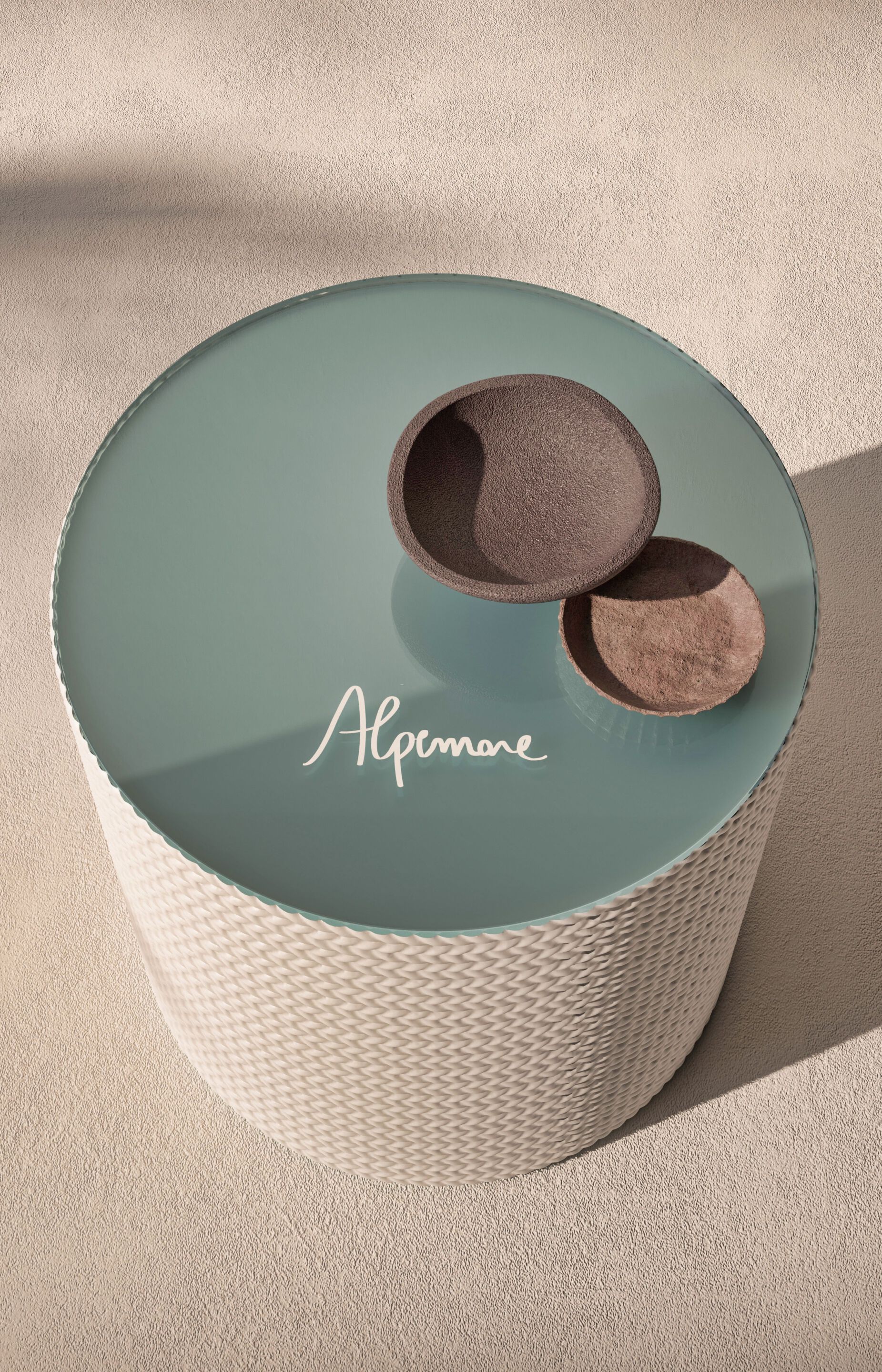 Журнальный столик из полиуретана и стекла Galbiati Outdoor Alpemare Collection ARCH-00114165 - Вид №4