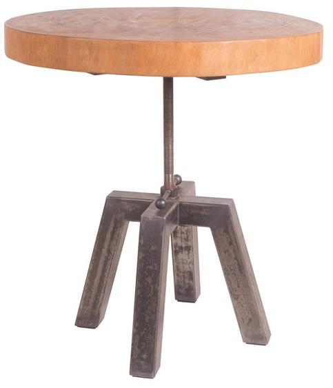 Il Giardino di Legno Круглый журнальный столик с регулируемой высотой Remix Rmix041a - Вид №2