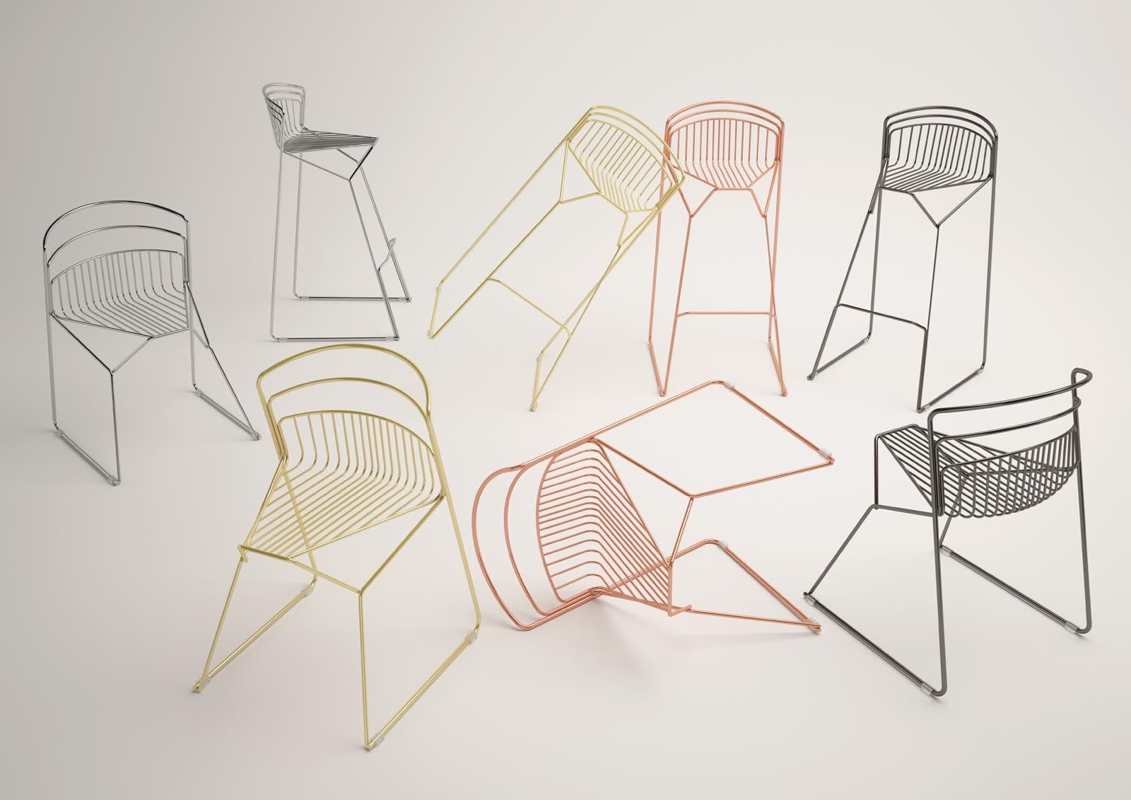 Стальной стул Luxy Rebel ARCH-00029345 - Вид №1