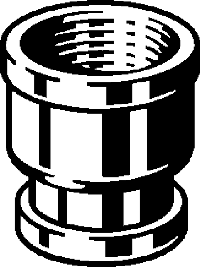 Viega Редукционная муфта 1552 (102807) 102 807 - Вид №1