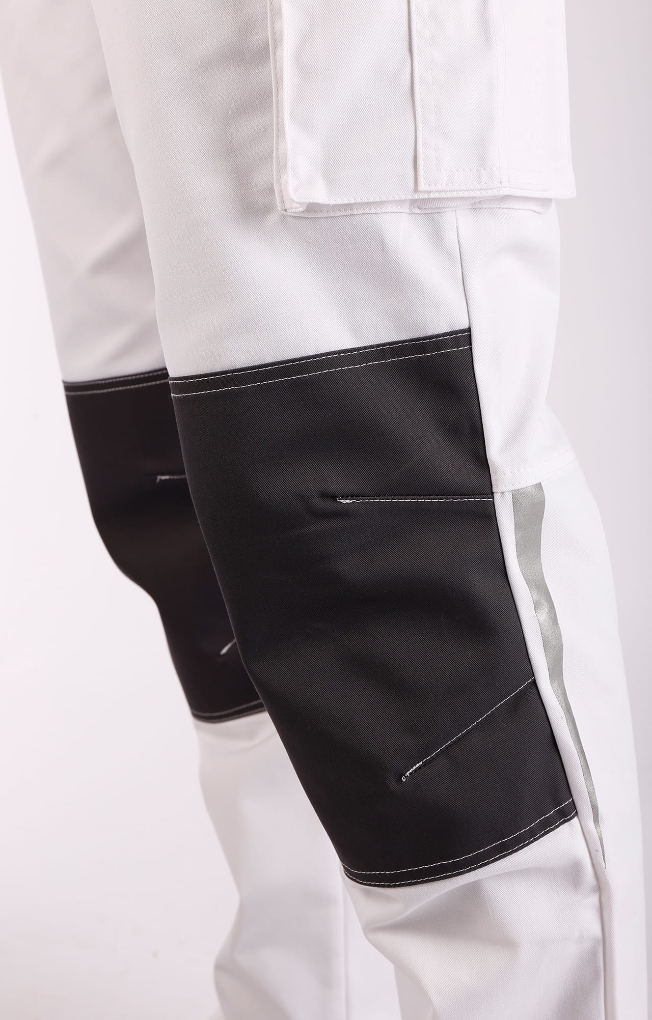 4974824 Костюм  NEW белый графит STATUS  Летняя спецодежда  размер 44-46/170-176  - Вид №20