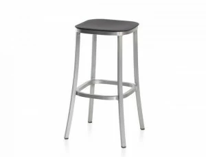 Emeco Табурет высокий полипропиленовый с подставкой для ног 1 inch