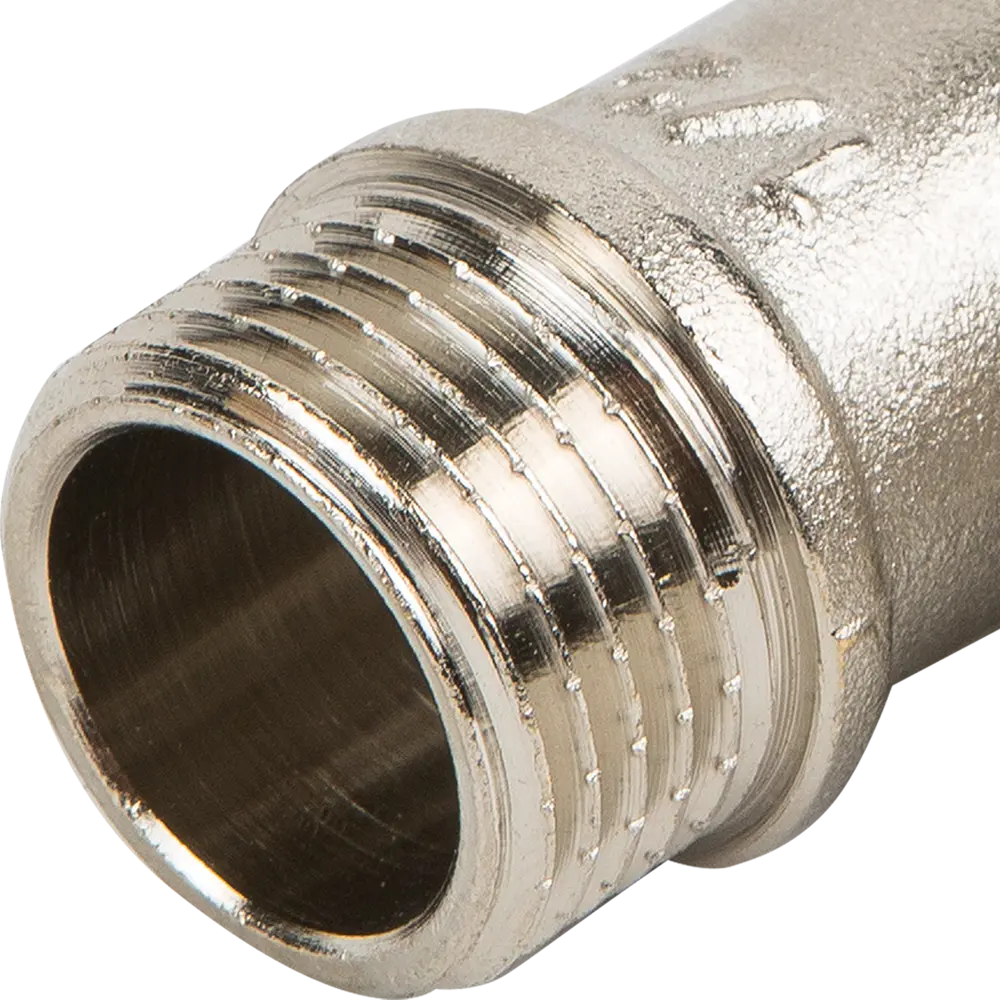 Угол Valtec, внутренняя-наружная резьба, 1/2"  никелированная латунь STLM-2195889 - Вид №1