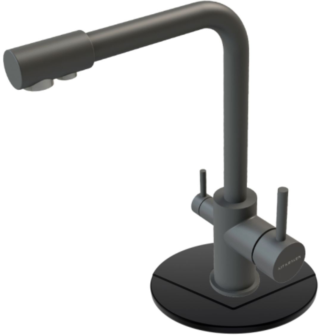 Подставка под смеситель Circle черная