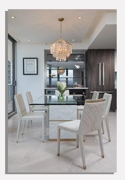 MORADA Прямоугольный обеденный стол из стекла и каррарского мрамора  Atlas dt  - Вид №4