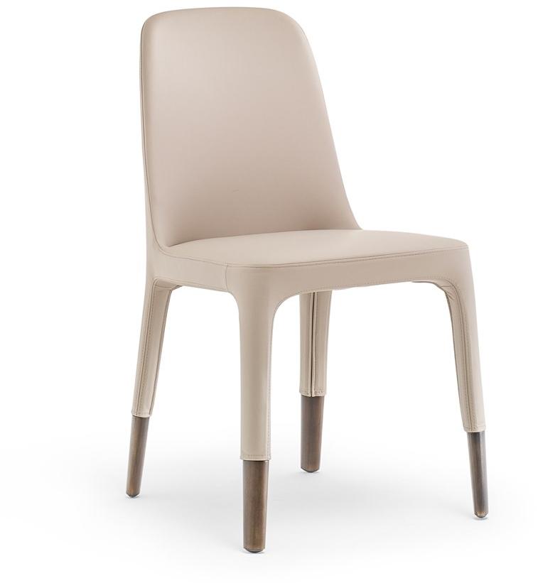 Pedrali Обитый кожаный стул для ресторана Ester 691 - Вид №10