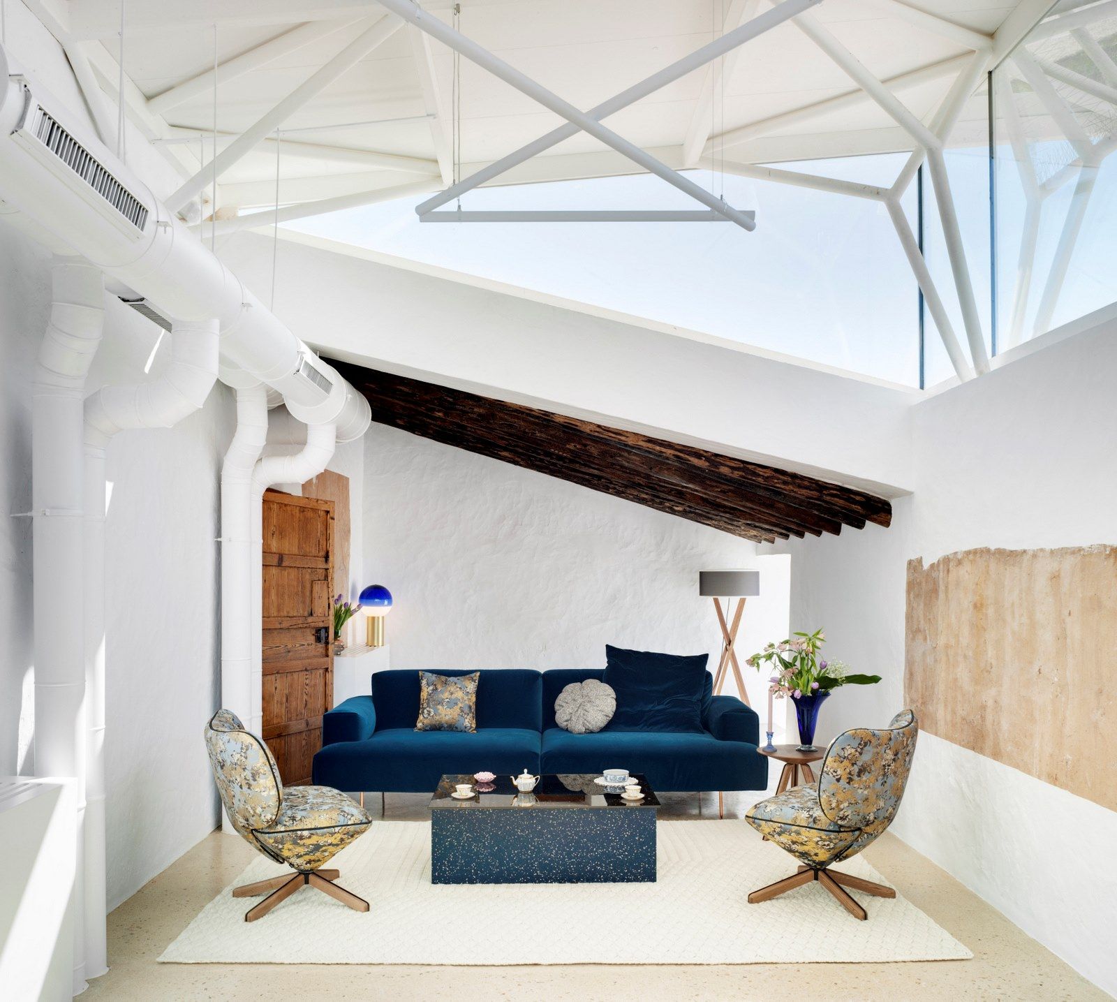 Круглый деревянный журнальный столик SANCAL ARCH-00036167 - Вид №19