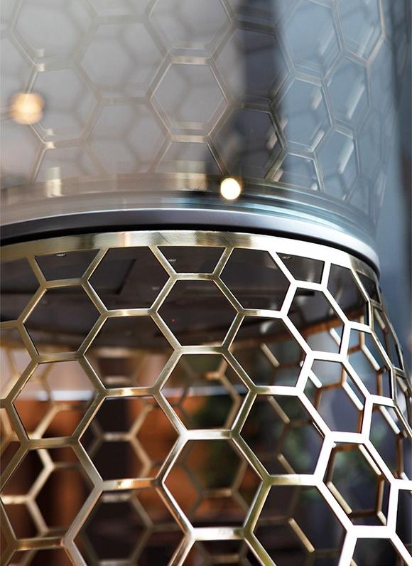 Mobi Круглый стол с металлическим основанием и стеклянной столешницей sun-id-1514456 - Вид №4